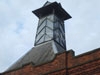 the tower vent of former malting house used by John Elworthy