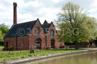 The old Quarry Lane pumping station, now a private residence