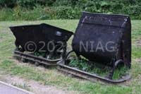 Tipper wagons used in c.1914 Ravensthorpe Waterworks tunnel construction.