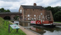 Moira furnace by the restored Ashby Canal