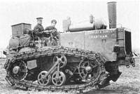 Hornsby tractor of 1909
