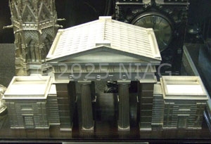 Model of Euston Arch seen in the National Railway Museum, York