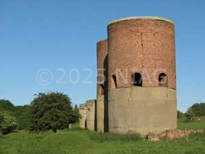 Calcining kilns at Wakerley