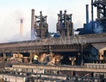 the steel works at Corby taken by Mick Dix